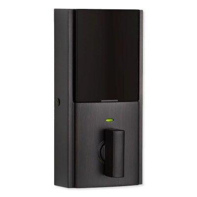 Kwikset SmartCode 914 Zigbee Contemporary Deadbolt with Home Connect, Venetian Bronze